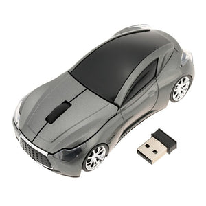 2.4GHz Wireless Mouse Racing Car Shaped