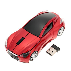 2.4GHz Wireless Mouse Racing Car Shaped