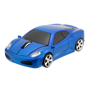 2.4GHz Wireless Racing Car Shaped Optical USB Mouse